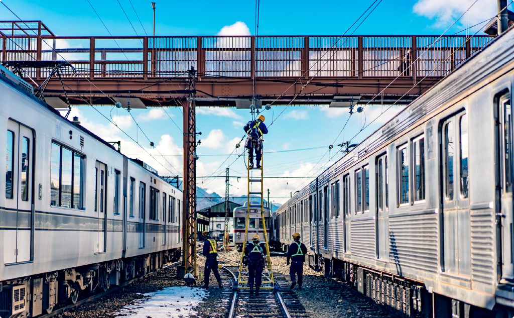 長野の鉄道輸送を確実に支えていくために。